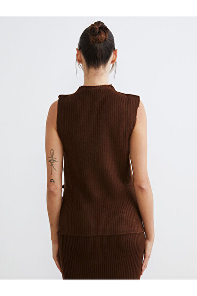 LC Waikiki Sparkling Selections from Shining Store | Crew Neck Women's Knitwear Tank Top