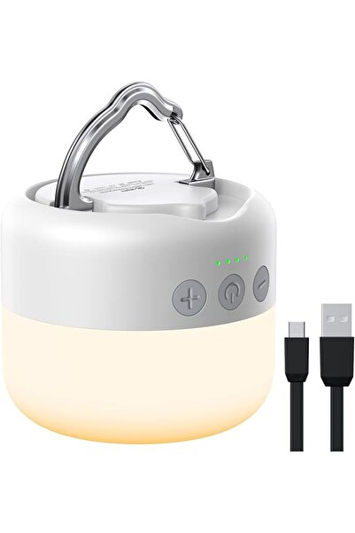 Arabest 6700mAh LED camping light rechargeable, suitable for power outages, families, hiking, waterproof