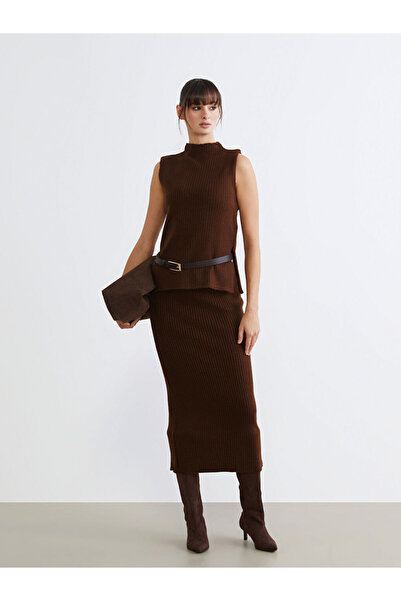 LC Waikiki Sparkling Selections from Shining Store | Crew Neck Women's Knitwear Tank Top