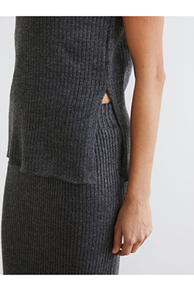 LC Waikiki Sparkling Selections from Shining Store | Crew Neck Women's Knitwear Tank Top