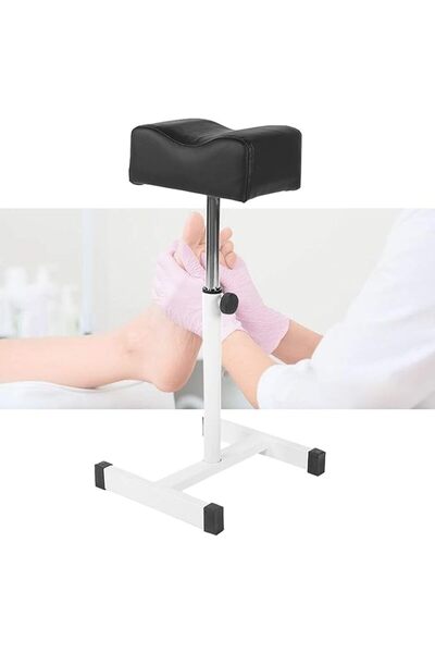 Arabest كرسي باديكير قابل للتعديل مع عجلات، معدات صالون تجميل الأظافر