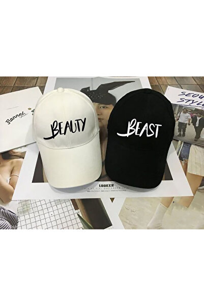 l'eivor قبعة بيوتي آند بيست مطبوع للزوجين، قبعة مزدوجة مكونة من قطعتين