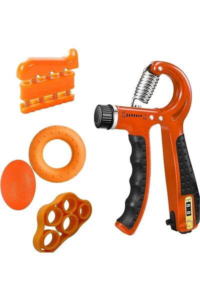 Arabest مجموعة من 5 أجهزة لتقوية قبضة اليد، جهاز تقوية الساعد، أجهزة تقوية اليد، مجموعة تقوية قبضة اليد