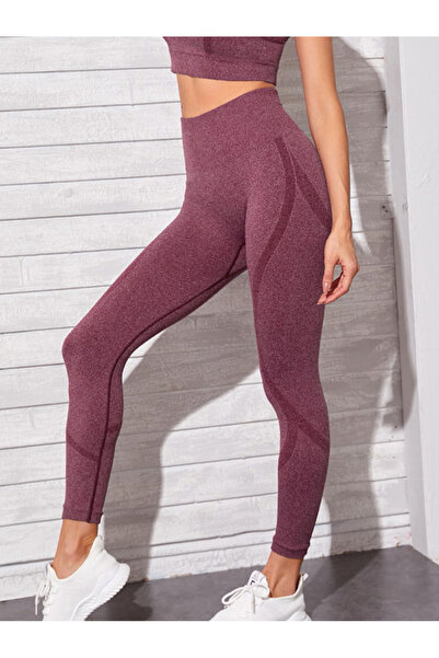 FridayIn Sports Fast fashion Gradient Jacquard Splicing Leggings