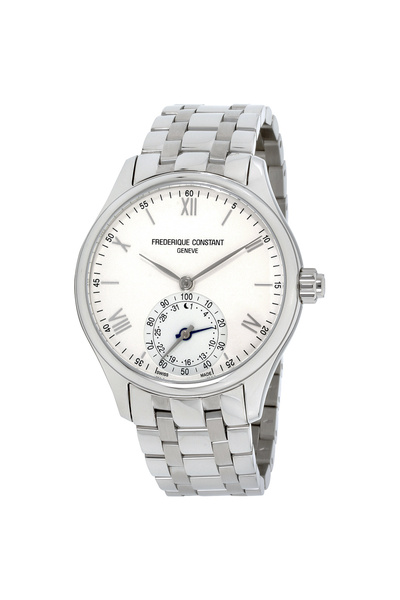 OEM Frederic Constant, Frederic Constant, Quartz Base Metal Watch, Silver, FC-285S5B6B, 42 mm, For Men