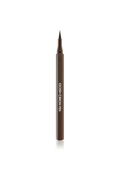 GOSH , Brow Pen, Microblading, Eyebrow Liquid Liner, Dark Brown, 1.1 ml