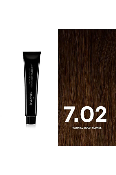 OEM Balmain Professionnel, Couleurs Couture, Vopsea de par permanenta, 7.02 blond violet, 60 ml