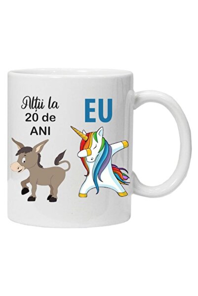 CRD PRINT Personalized mug with message 'Others at 20', 330 ml, white