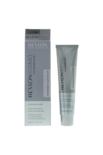 Revlon , Revlonissimo Colorsmetique, Hyaluronic Acid, Permanent Hair Dye, 8.7MN Light Blonde Maximum,