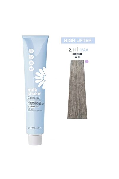 OEM Milk Shake, 9 Minutes, SLS/SLES-Free, Permanent Hair Dye, 12.1112AA Intense Ash, 100 ml