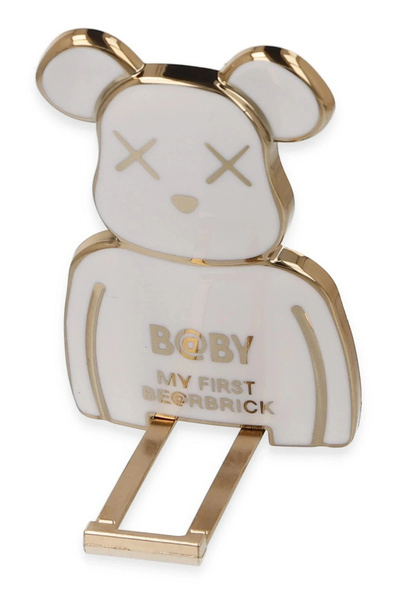 magicool دمية دب أسترو ستاند من ليتاتريند - أبيض