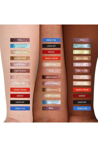 MOİRA Superhyped Liquid Pigment (016, Orange Dream)