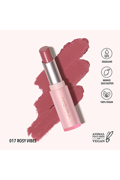 MOİRA أحمر الشفاه المميز (017، روزي فايبس)