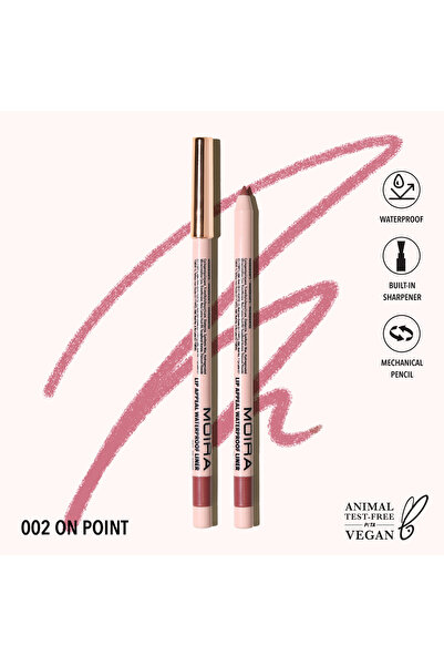 MOİRA قلم تحديد الشفاه المقاوم للماء (002، On Point)