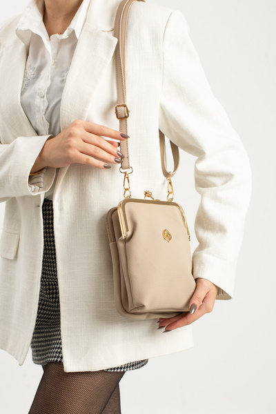 Berlin bags Geantă de damă Easy Burs Detail cu trei compartimente