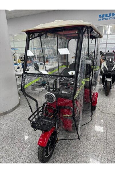OEM Üç Tekerli Elektrikli Motor Brandası Ve Çatısı Kışlık (3 Kişilik Modeller)