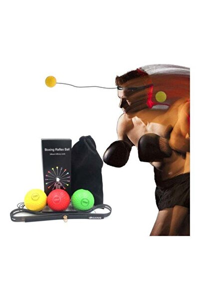 Arabest مجموعة كرات تدريب الملاكمة مع عصابة رأس من السيليكون للياقة البدنية وكرات تدريب اللكم