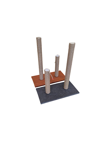 Mestore Double Cat Scratching Post 40 cm - 70 cm Available in Various Colors ...