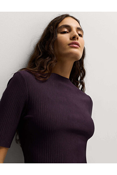 Marks & Spencer Pliseli Yuvarlak Yaka Bluz