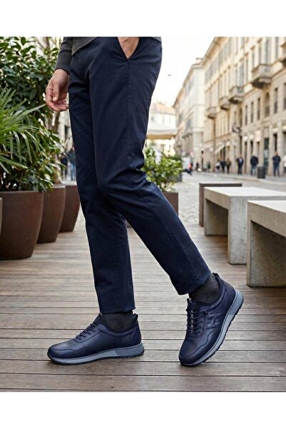 DETECTOR Γνήσιο δέρμα Ορθοπεδικά Ανδρικά Παπούτσια Casual HURBAN