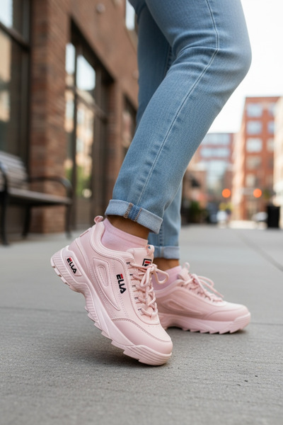 dehaine Women's eco-leather sneakers, ELLA, 145A