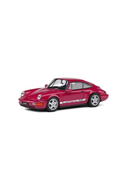 Solido Macheta auto, PORSCHE 964 RS RED 1992 1:43