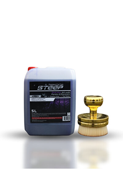 STEEP Ultimate Jel Lastik Parlatıcı Silver Simli 5 Lt Gold Lastik Parlatma Fı...
