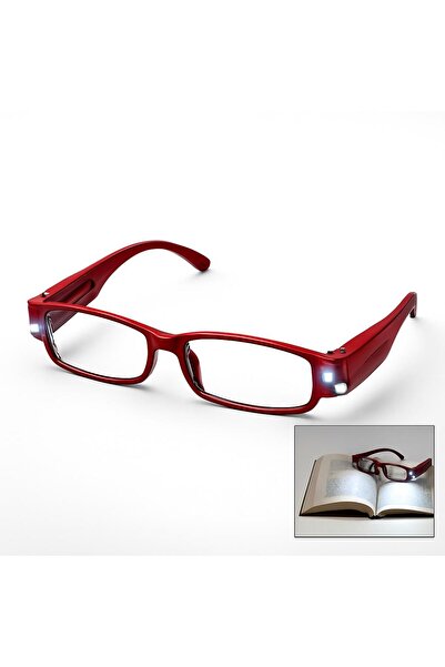 ATLT ATLANTİS CAMSIZ KİTAP OKUMA IŞIĞI GÖZLÜĞÜ GÖZLÜK PİLLİ 2 IŞIKLI KARANLIKTA ÇALIŞANLAR İÇİN