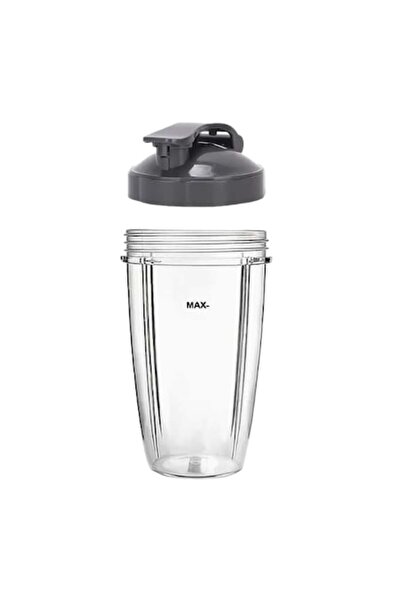 PHN MAG Large Flip-Top Cup compatible with NutriBullet 600W-900W, 0.9 L, 190x95 mm