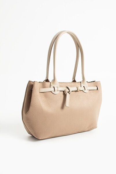 Night Meghan Model Suede Women's Hand and Shoulder Bag