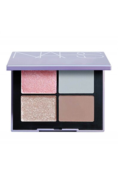 Nars Eyeshadow Quad Solaris- Göz Farı Paleti-yumuşak matlar, parlak satenler,çok boyutlu ışıltılı bitişli