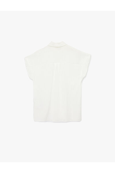 Koton Regular Fit Viscose Fabric Sleeveless Shirt