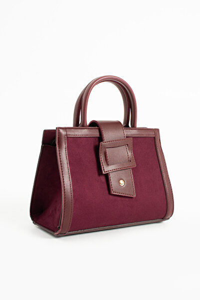 Night Nikkie Model Suede Women's Hand and Shoulder Bag