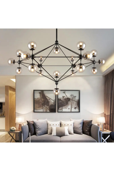 AFN ثريا جزيئية على شكل كرة زجاجية إبداعية