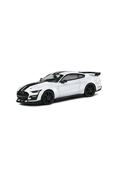Solido Macheta auto, SHELBY MUSTANG GT500 STRIPES BLACK WHITE 1:43