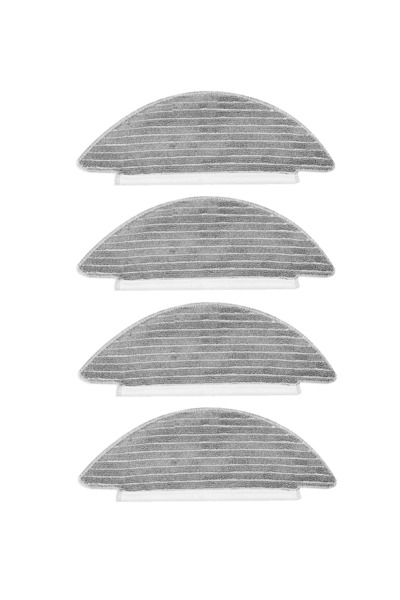 Roborge Pachet de 4 cârpe de mop compatibile cu aspiratorul robot Viomi V5