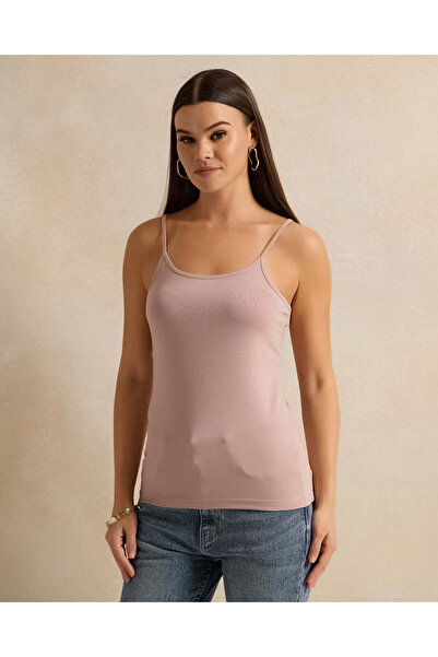 REDTAG Women Lilac Strappy Vest