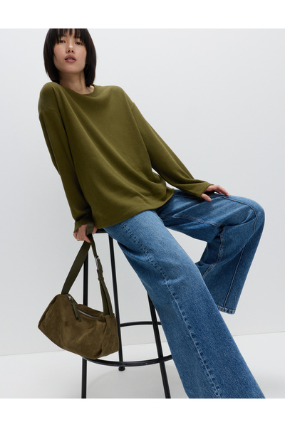 Marks & Spencer Pamuk Karışımlı Yumuşak Sweatshirt