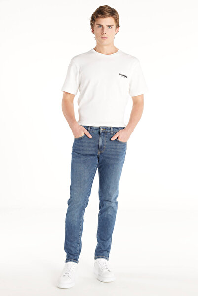 Ted Baker KOYU MAVİ CAMDEN SLİM FİT JEAN PANTOLON