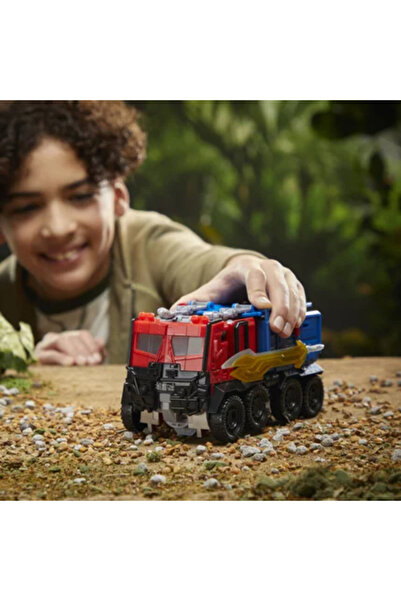 Hasbro Figurina Transformers: Rise of the Beasts – Optimus Prime cu Modul Bestie