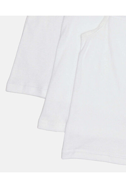 REDTAG Senior Girls White Basic Vest Set (Pack Of 3)