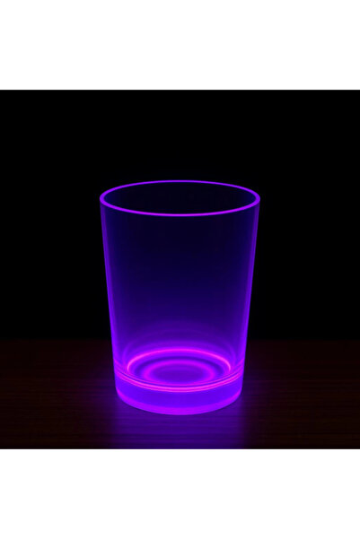 eco port Partyglow كوب نيون بنفسجي 8.5 × 10.5 سم