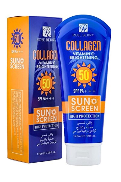 roseberry Rose Berry Collagen & Vitamin C Brightening Sunscreen SPF 50 PA+++