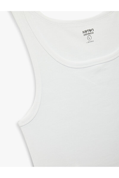 Koton Cotton Sleeveless U Neck Undershirt