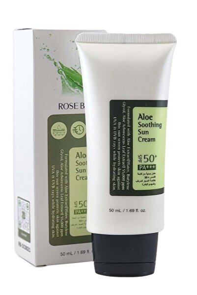 roseberry Rose Berry Aloe Extract Moisturizing and Soothing Sunscreen 50 ml