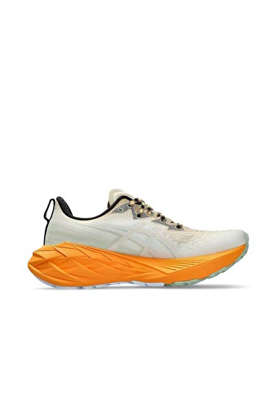 Asics Tiger Novablast 4 Outdoor Running Shoes Beige/Yellow for Men/Women/Students
