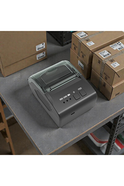 PROCART Mini portable printer, thermal printing width 58 mm, USB, Bluetooth 4.0, 203 dpi, Android/iOS