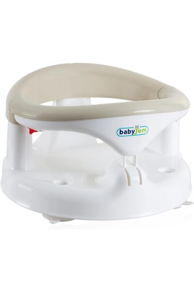 Babyjem مقعد حمام الطفل بلون الحجر