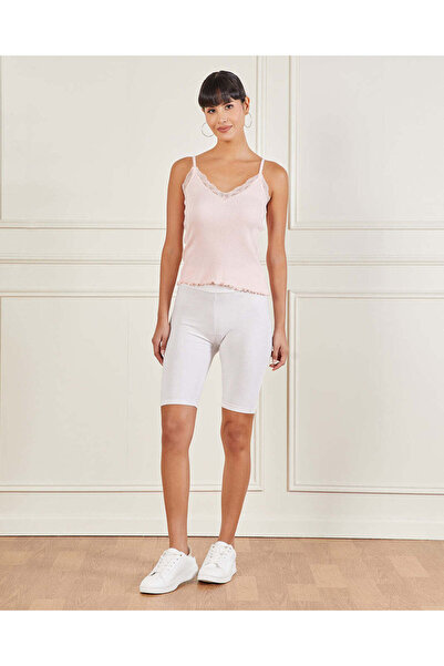 REDTAG Women Pink Strappy Lace Vest