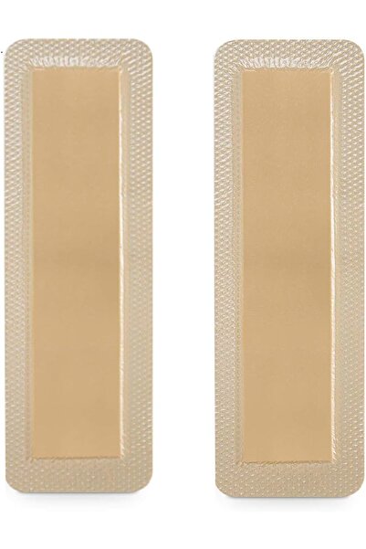 NALACAL Silicone Adhesive Foam Dressing, Bordered, Sacral, 4" x 12" (2 pieces)